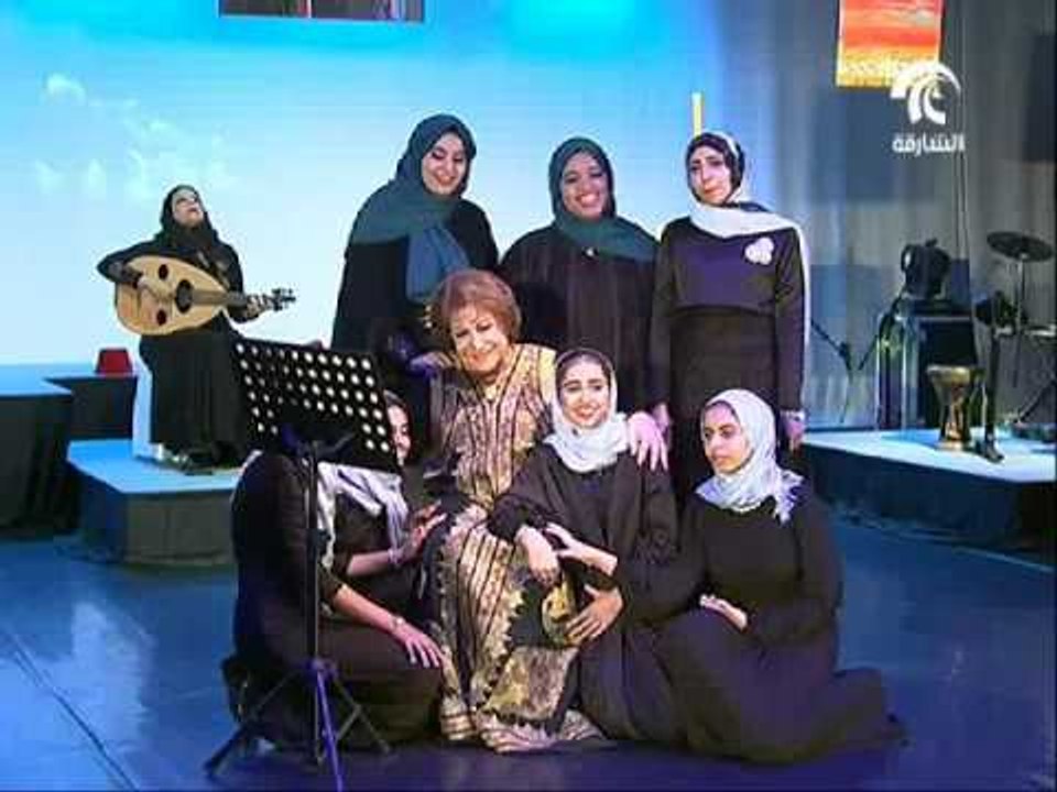 جواهر القاسمي تشهد الحفل الثقافي الخيري للمجلس الأعلى لشؤون الأسرة لدعم حملة القلب الكبير
