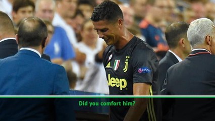 My words to Ronaldo remain private - Valencia's Marcelino