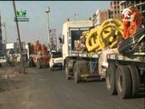 وصول باخرة مساعدات من الهلال الأحمر الإماراتي لتأهيل شبكة الصرف الصحي لمدينة عدن