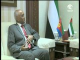 هزاع بن زايد يستقبل سفيري أريتريا وهولندا كلاً على حده لتعزيز العلاقات