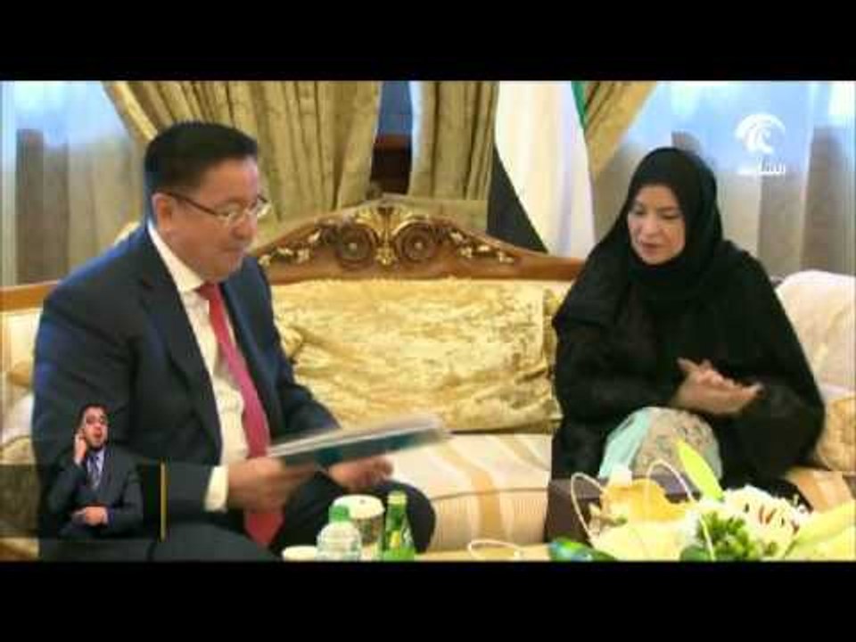 رئيس المجلس الوطني الإتحادي تبحث تعزيزعلاقات التعاون بين الإمارات وكازاخستان في المجالات البرلمانية