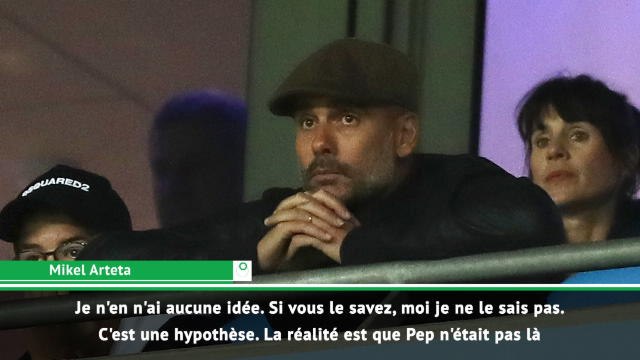 Groupe F - Arteta : Aucune idée du résultat si Guardiola avait été sur le banc
