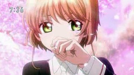 庫洛魔法使 名場面Cardcaptor Sakura Clear Card Hen ep1 The scene of sakura and syaoran