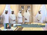 ولي عهد الشارقة يشهد مراسم توقيع رسالة الوفاء للقائد