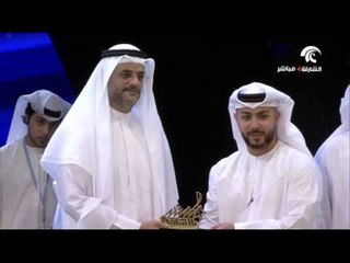 ولي عهد الشارقة وبحضور سلطان بن أحمد القاسمي يتوج المغربي شعيب فضيل بلقب منشد الشارقة8