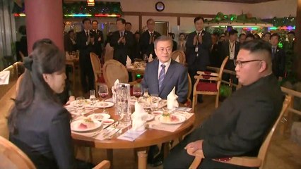 '평화, 새로운 미래' 2018 남북정상회담 평양 3일차 (10) / YTN