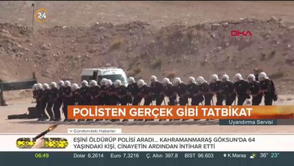 Tatbikat nefes kesti