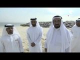 حاكم الشارقة يتفقد عدداً من المشاريع الخدمية والحيوية في دبا الحصن