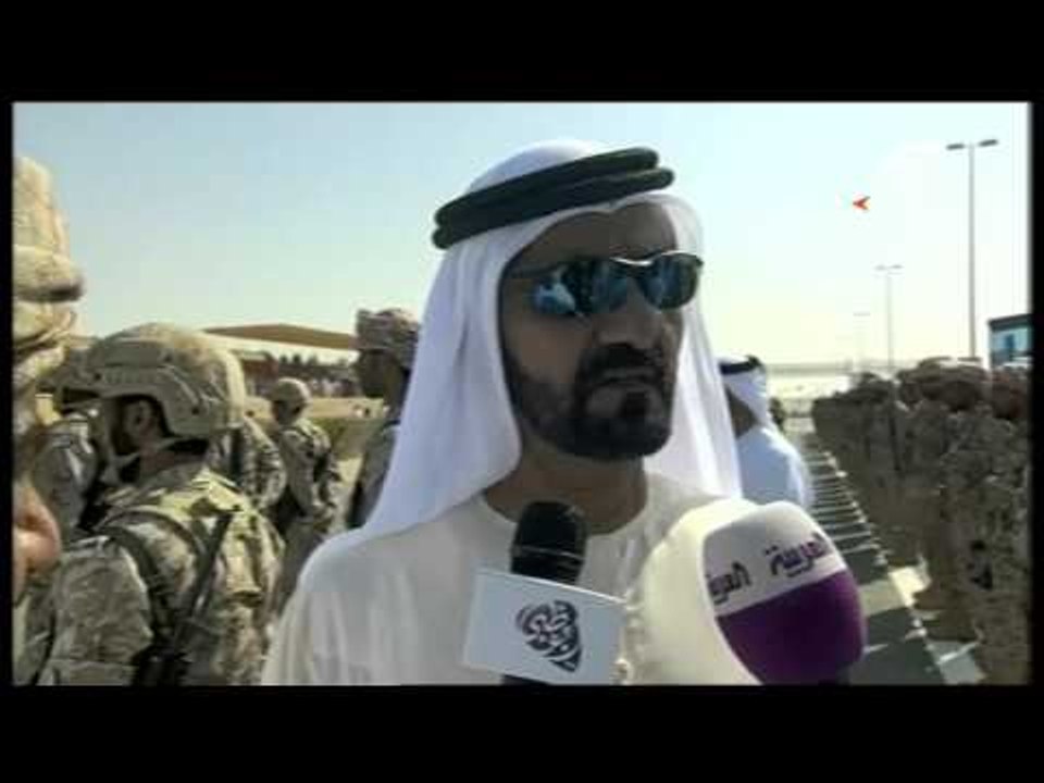 محمد بن راشد .. أسود الجزيرة أثبتوا أنهم رجال و...
