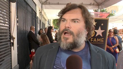 Jack Black Gets A Star: "It Was Kind Of Like Going To Your Own Funeral"
