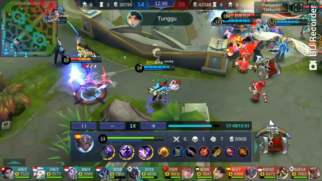 lunox skill war paling mantap
