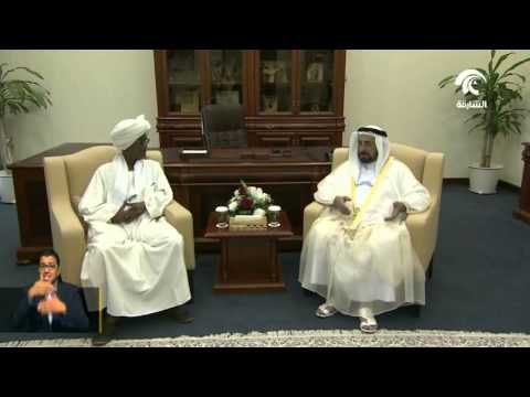 #حاكم_الشارقة يلتقي وفداً من شعراء السودان مؤكداً دور الشارقة الريادي ثقافياً