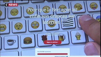 Les Bretons veulent leur propre émoji - 20/09/2018