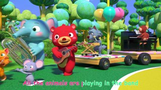 Musical Instruments Song (Animal Band) - Cocomelon (ABCkidTV) Nursery Rhymes & Kids Songs