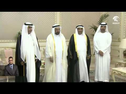 أعضاء المجلس البلدي لمدينة كلباء يؤدون اليمين أمام حاكم الشارقة