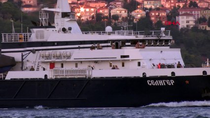 Rus arama kurtarma gemisi boğazdan geçti