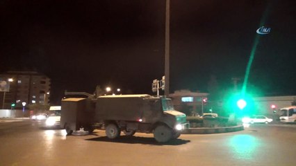 Kilis’ten askeri sevkıyat sürüyor
