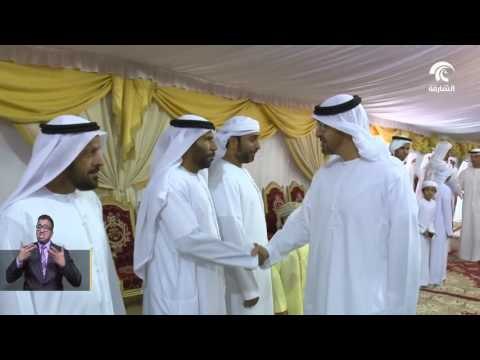محمد بن زايد يقدم واجب العزاء في شهيد الوطن محمد ناصر الظاهري و سعيد راشد الكعبي