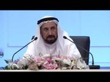 حاكم الشارقة يلتقي نخبة من الإعلاميين في مجلس مركز الشارقة الإعلامي.