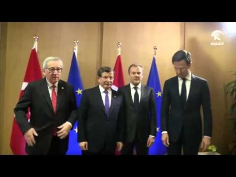 الاتحاد الأوروبي يقر اتفاقاً مع تركيا يتضمن إعادة اللاجئين القادمين منها إلى اليونان