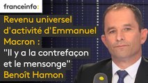 Revenu universel d'activité d'Emmanuel Macron : 