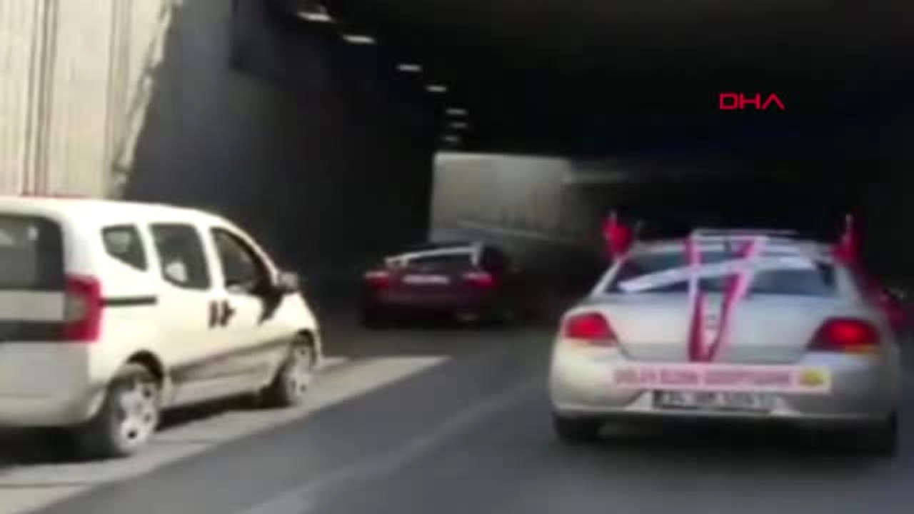 Konya Düğün Konvoyunda Pompalı Tüfekle Havaya Ateş Açan Şahıs Gözaltında