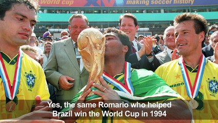 Neymar backs former Brazil forward Romario for Rio governor