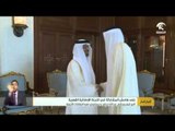 أخبار الدار : أمير قطر يستقبل عبدالله بن زايد و يستعرض معه العلاقات الأخوية .