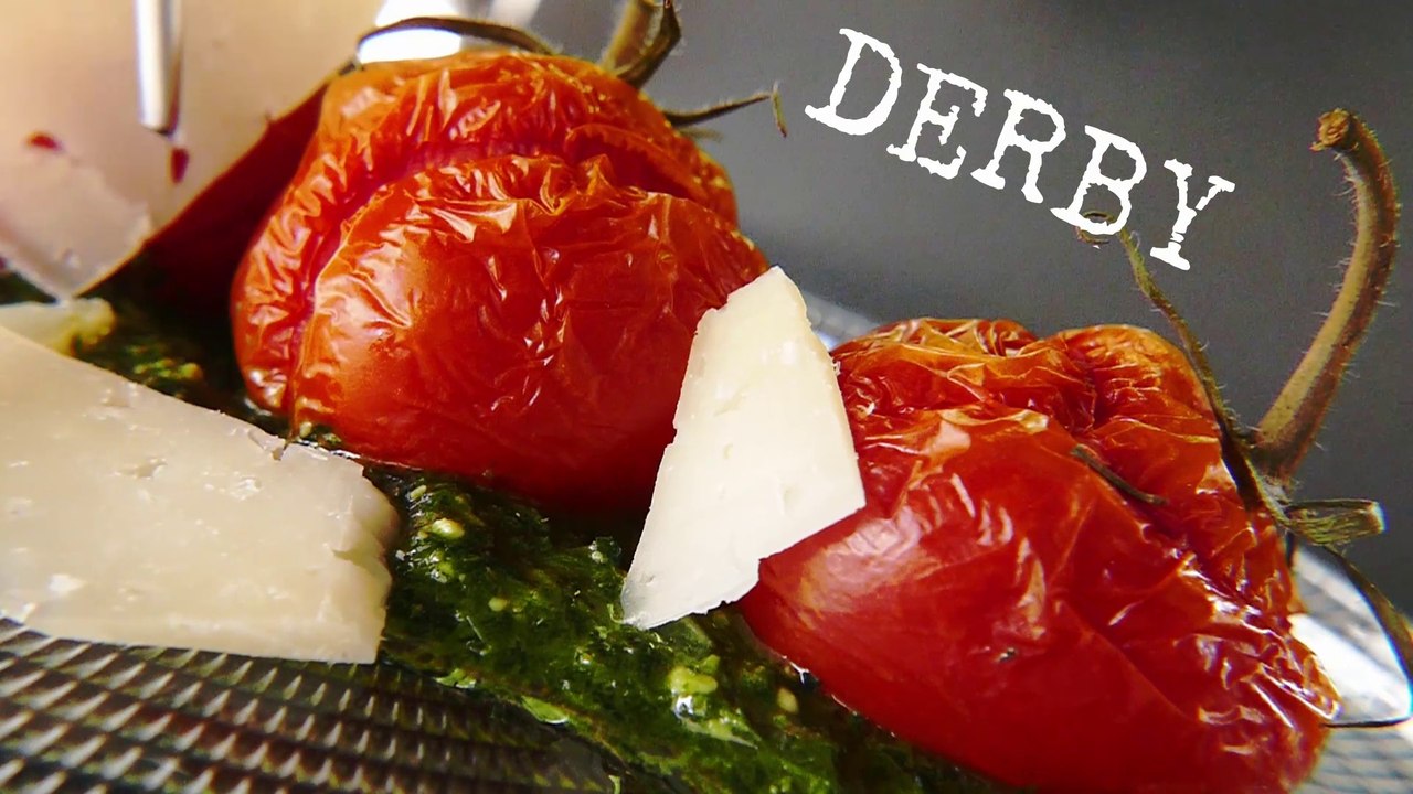 Ensalada de Tomates Pasificados y Pesto - Derby CulturadeBar