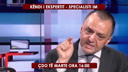 PROMO -  KENDI I EKSPERTIT, SPECIALISTI  IM CDO TE MARTE NE REPORT TV