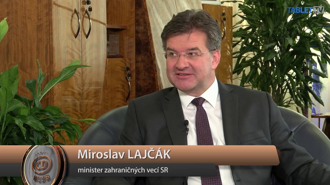 LAJČÁK exkluzívne pre TABLET.TV: Zahraničná politika je mojím koníčkom a chcem sa jej venovať aj v budúcnosti