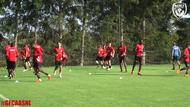 L'avant-match de Gazelec-Nancy