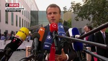 Quand Emmanuel Macron interrompt Viktor Orban en pleine interview