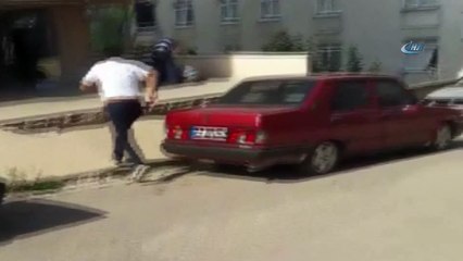 Babadan engelli oğluna şiddet