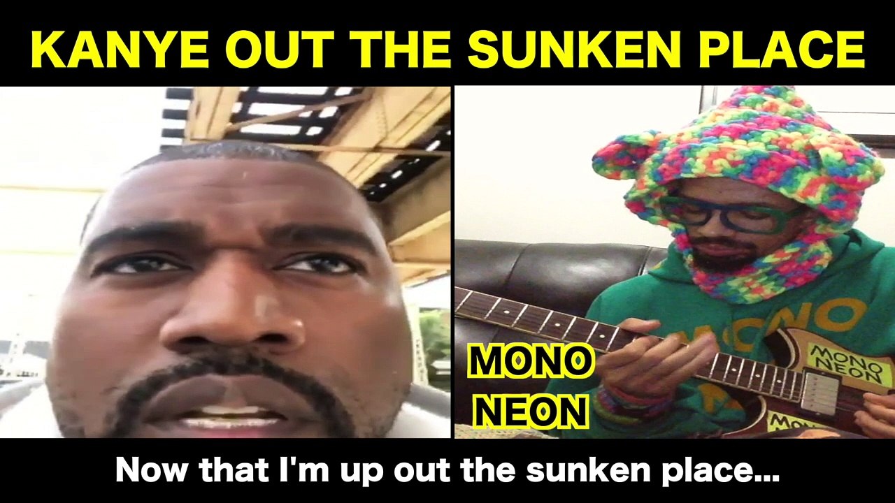 MonoNeon - "KANYE OUT THE SUNKEN PLACE" (2018)