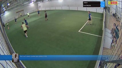 But de Fabien contre son camp (1-0) - Jabox Vs Les Barjots - 20/09/18 20:00 - LIGUE 5