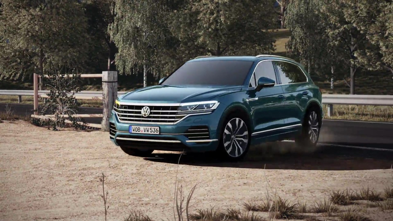 The new Volkswagen Touareg Air Suspension video Dailymotion