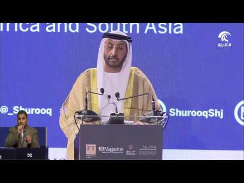 سلطان القاسمي يفتتح منتدى الشارقة للاستثمار الأجنبي المباشرويطلع علامة استثمر في الشارقة