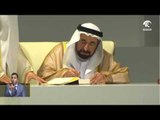 حاكم الشارقة يتحدث عن كتابه الجديد صراع القوى والتجارة في الخليج عبر حوار تلفزيوني