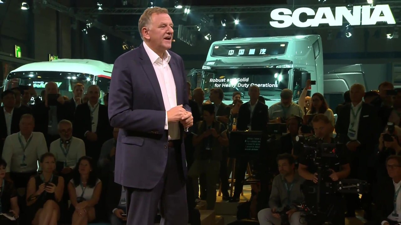 TRATON GROUP auf der IAA Nutzfahrzeuge 2018 - Rede Andreas Renschler - Teil 1