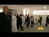 أخبار الدار :  عبدالله بن زايد و أولاند يزوران متحف اللوفر  .