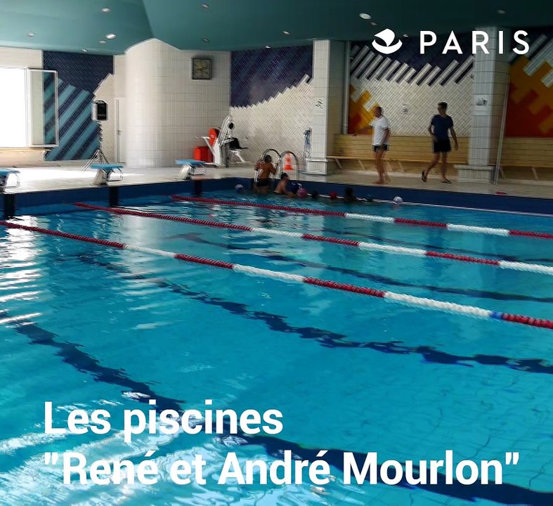 Inauguration des piscines "René et André Mourlon" et "Emile Anthoine" - Paris 15e