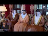 محمد بن راشد يستقبل رئيسة وزراء المملكة المتحدة في المنامة