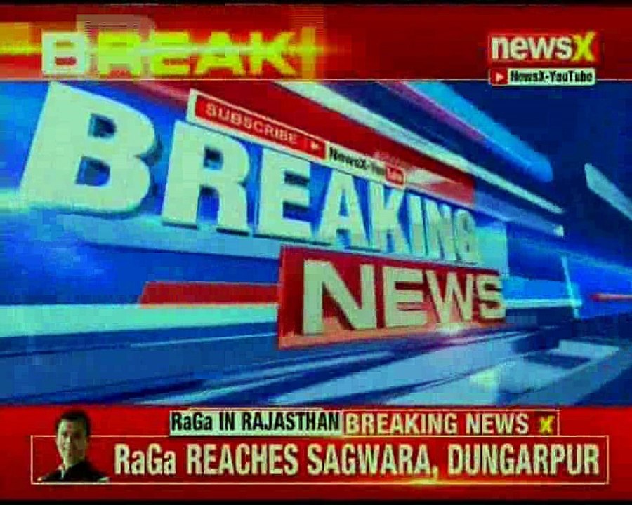 Congress President Rahul Gandhi in Dungarpur, v...