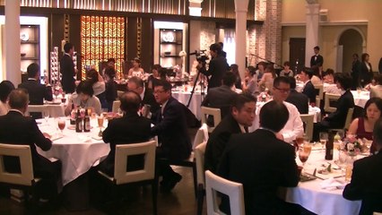 YUTAKA RISA Wedding Party 03「披露宴：元気くんスピーチ、ケーキ入刀」