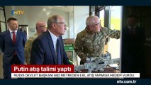 Putin atış talimi yaptı