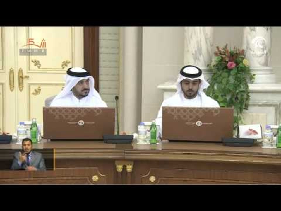 ولي عهد الشارقة يترأس اجتماع المجلس التنفيذي .