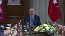 Cumhurbaşkanı Erdoğan, Irak Temsilciler Meclisi’ne seçilen Türkmen milletvekillerini kabul etti