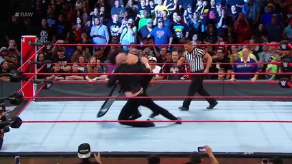 Roman Reigns  Baron Corbin  Universal Title Match Raw
