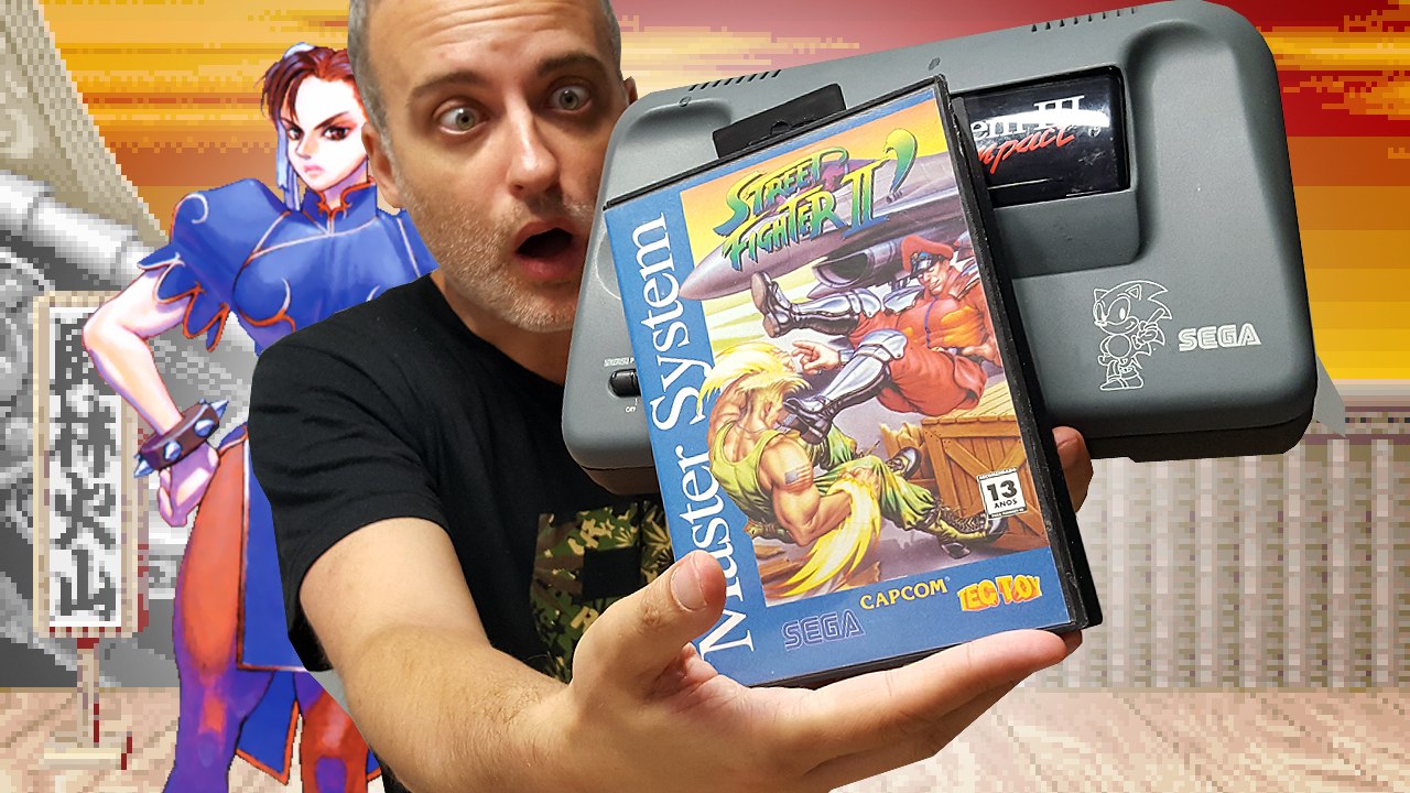Unboxing de Street Fighter 2 en Master System